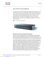 Cisco PIX 501 - Security Appliance Manuals | ManualsLib